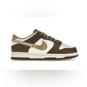 Nike Dunk Low GS Sportswear Shoes Brown Plaid FV3653-191 VNDS Size 5/ WMNS 6/6.5